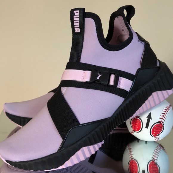 PUMA WOMENS DEFY MID STREET ATHLETIC SHOE - Picture 2 of 6